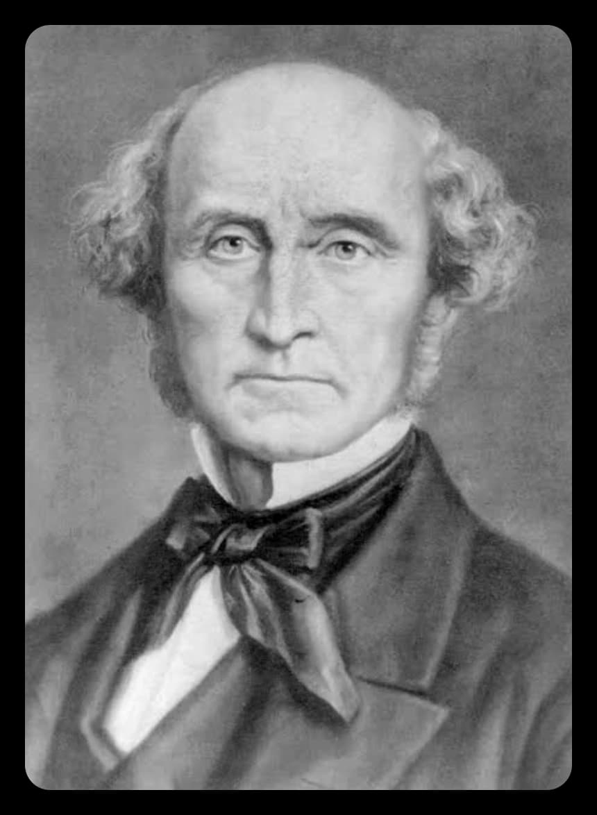 Portrait of John Stuart Mill